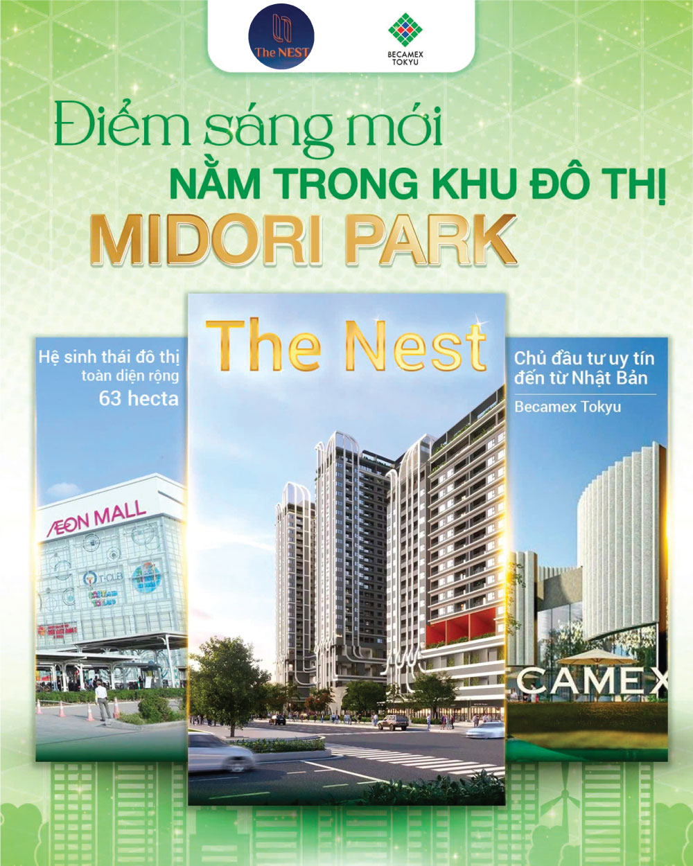 The Nest - Điểm sáng mới nằm trong khu đô thị midori park
