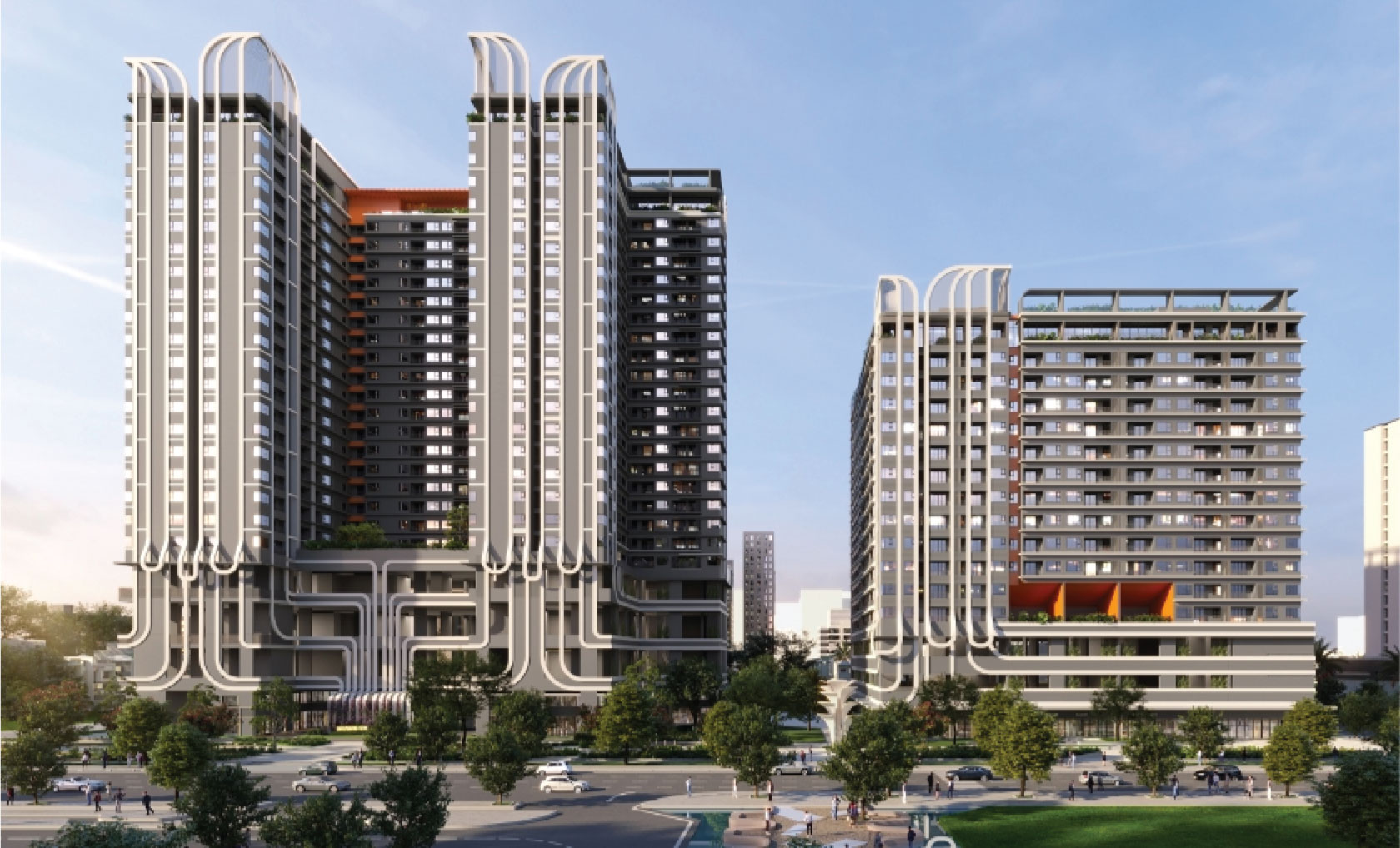 Phối Cảnh Midori Park The Nest