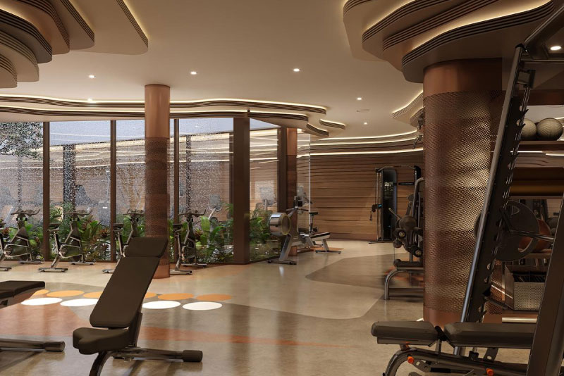 Phòng tập Gym Yoga toàn cảnh